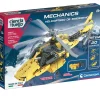 CLEMENTONI Juegos Y Juguetes Educativos-Ciencia y Juego Mecanics Helicóptero de Emergencia