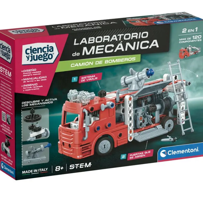 Ciencia y Juego Mechanics Camión de Bomberos*CLEMENTONI Sale