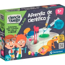 CLEMENTONI Juegos Y Juguetes Educativos-Ciencia y Juego Pack Aprendiz de Científico
