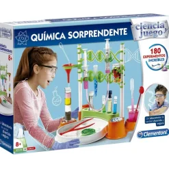 CLEMENTONI Juegos Y Juguetes Educativos-Ciencia y Juego Química Sorprendente