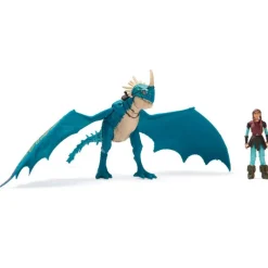 SPIN MASTER Figuras Y Figuras De Acción-Cómo Entrenar a tu Dragón Figura con Dragón Surtida
