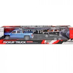 DRIM DISCOUNT Vehículos, Trenes Y Parkings-Coche Azul con Remolque