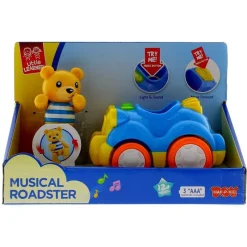 DRIM DISCOUNT Vehículos, Trenes Y Parkings-Coche con Muñeco Oso