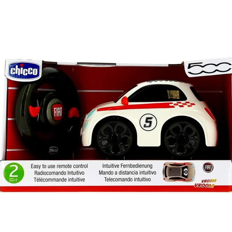 CHICCO Vehículos, Trenes Y Parkings-Coche Infantil Fiat 500 Sport RC