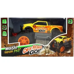 MAISTO-TECH Coches Radio Control (R/C)-Coche Tech off Road Amarillo R/C