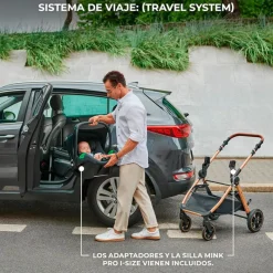 Cochecito 3 piezas Conver Esme Beige*KINDERKRAFT Outlet