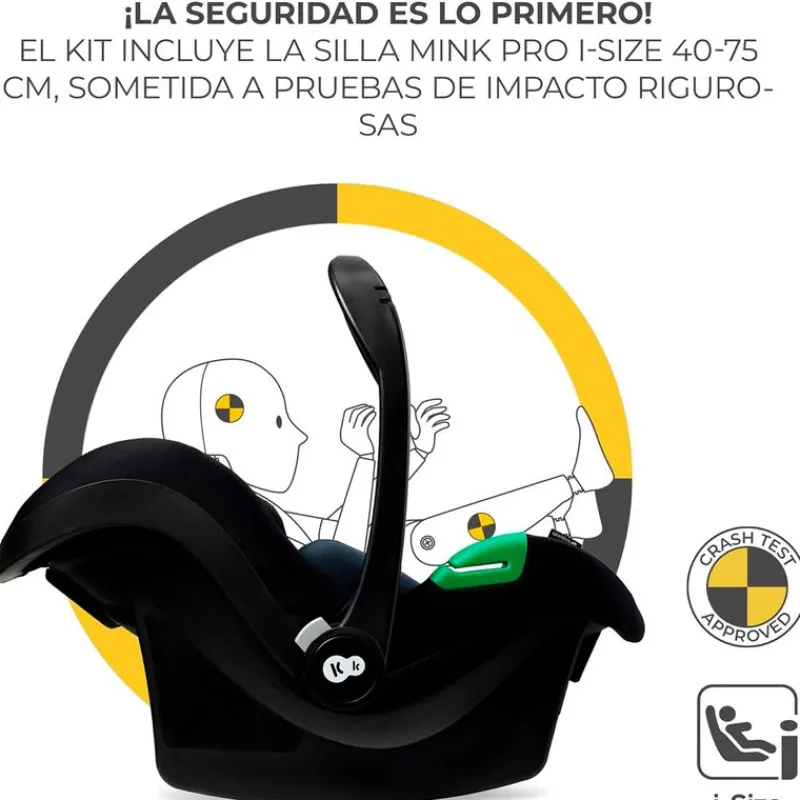 Cochecito 3 piezas Conver Esme Beige*KINDERKRAFT Outlet