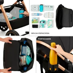 Cochecito 3 piezas Conver Esme Beige*KINDERKRAFT Outlet