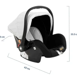 Cochecito 3 piezas Amaia Menta*KIKKABOO New