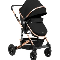 Cochecito 3 piezas Amaia Negro*KIKKABOO