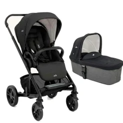 JOIE Cochecitos De 2 Piezas-Cochecito 2 piezas Chrome capazo Shale