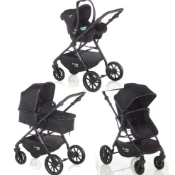 Cochecito 3 piezas Conver Track Black*NURSE Hot