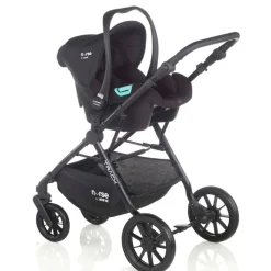 Cochecito 3 piezas Conver Track Black*NURSE Hot