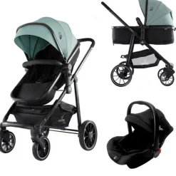 Cochecito 3 piezas Dubai 2 Oliva*ASALVO Hot