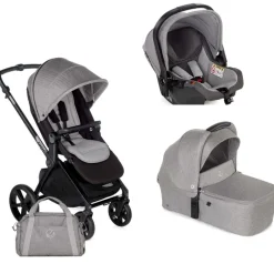Cochecito 3 piezas Muum 4 Sweet Koos Isize Grey*JANE Hot