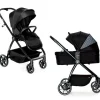 Cochecito 2 piezas Rodas Negro*ASALVO Discount