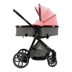 Cochecito 3 piezas Sidney 2 Rosa*ASALVO Best