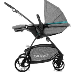 Cochecito 2 piezas Slide Flex be Solid Black*BE COOL Clearance