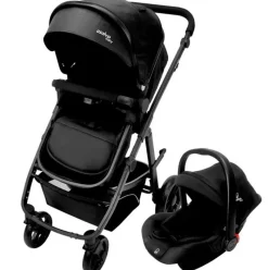 Cochecito 3 piezas Two+ 2 Negro*ASALVO Online
