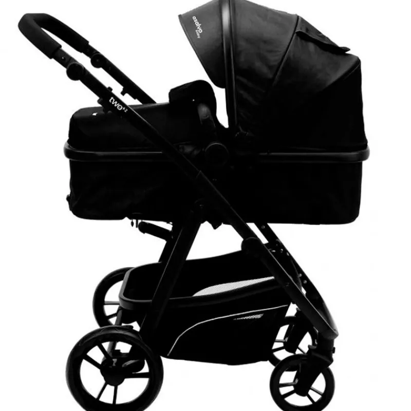 Cochecito 3 piezas Two+ 2 Negro*ASALVO Online