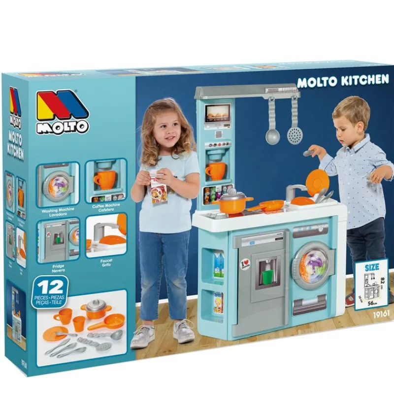 MOLTO Juegos Y Juguetes De Imitación-Cocina Moderna con Accesorios