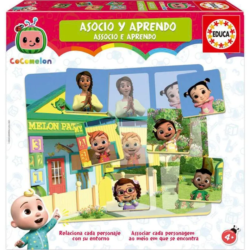 EDUCA Juegos Y Juguetes Educativos-CoComelon Asocio y Aprendo