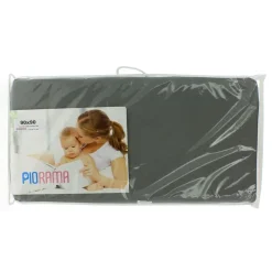 PIORAMA Cunas De Viaje-Colchón para Parque 90x90 Plegable Gris