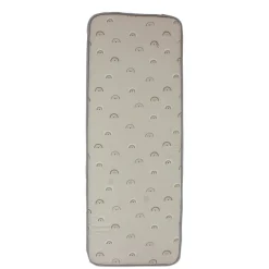 VADEBEBE Sacos Y Colchonetas-Colchoneta Visco Algodon Arcoiris Rosa