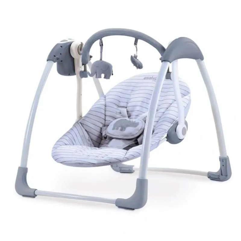 ASALVO Columpios Para Bebés-Columpio musical Hippo