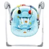 ASALVO Columpios Para Bebés-Columpio musical Swing Blue