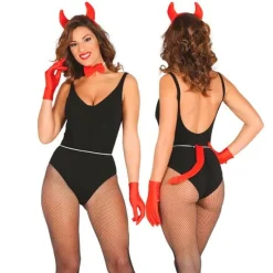 FIESTAS GUIRCA Disfraces Y Complementos|Disfraces Y Complementos-Conjunto Accesorios Diablesa