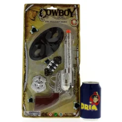 DRIM DISCOUNT Disfraces Y Complementos|Disfraces Y Complementos-Conjunto del Oeste Pistola con Antifaz