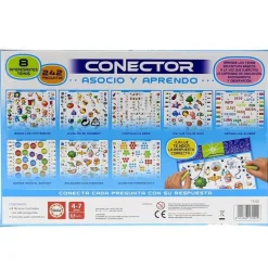 EDUCA Juegos Y Juguetes Educativos-Connector Asocio y Aprendo