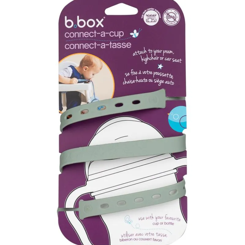 B.BOX Complementos De Alimentación|Accesorios Y Complementos De Viaje-Correa anticaídas para tazas y biberones Menta