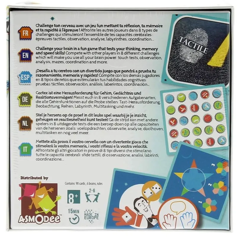 ASMODEE Amigos Y Familia-Cortex Challenge 2 Juego de Mesa