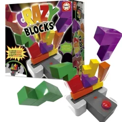 EDUCA Juegos De Mesa-Crazy Blocks Juego Mesa