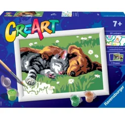 CreArt Pintar x Números Perro y Gato*RAVENSBURGER