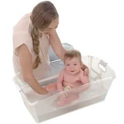 JANE Bañeras De Viaje-Cubeta Oasis Plegable Blanca