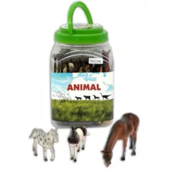 DRIM DISCOUNT Figuras Y Figuras De Acción-Cubo Caballos