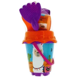 MONDO Aire Libre-Cubo de Playa Llama con Accesorios