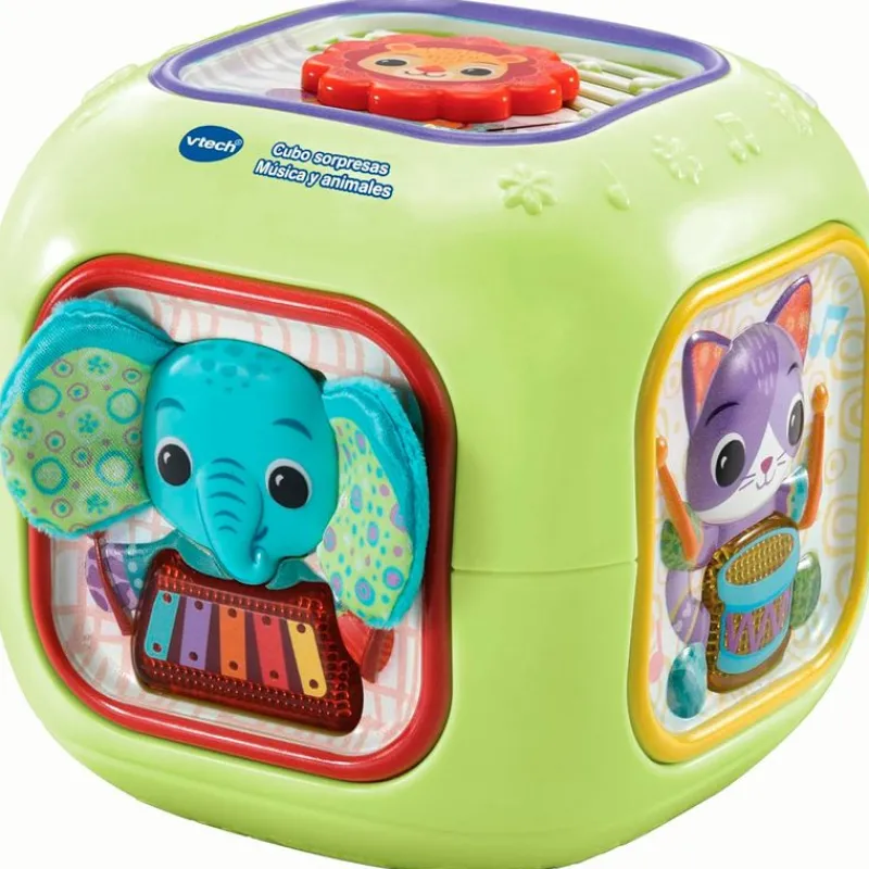 Cubo Sorpresas Música y Animales*VTECH New