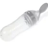 KIOKIDS Vajillas Infantiles-Cuchara dispensadora papilla Gris