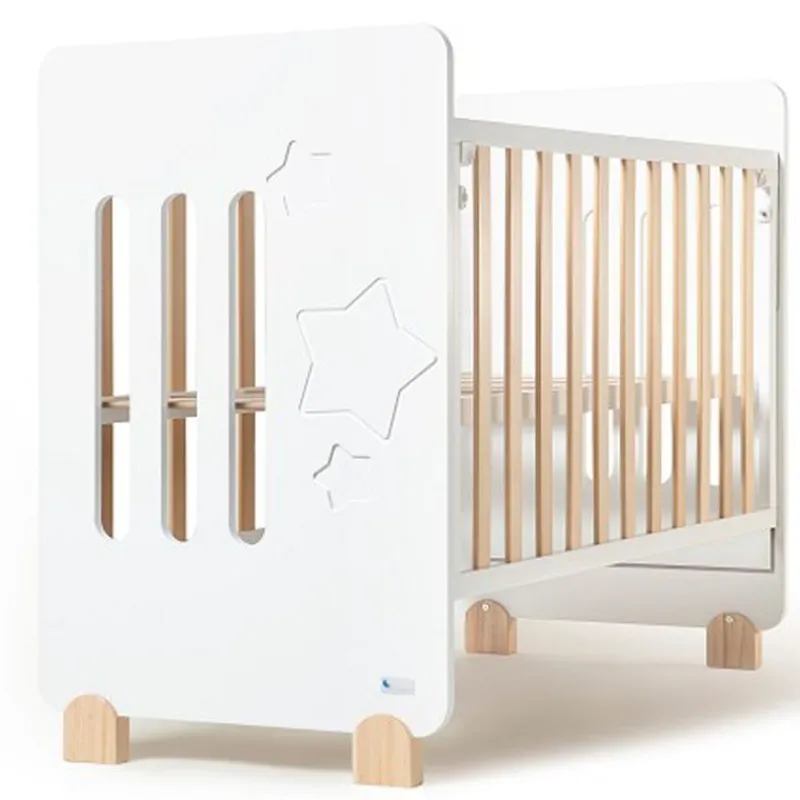 INTERBABY Cunas-Cuna Colecho Estrellas 120*60 blanca