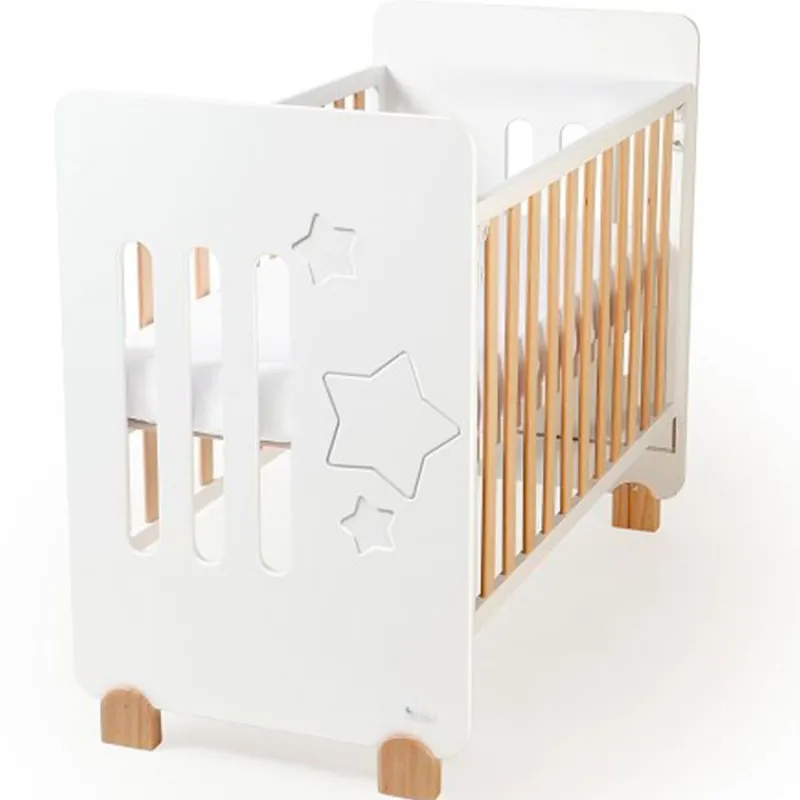 INTERBABY Cunas-Cuna Colecho Estrellas 120*60 blanca