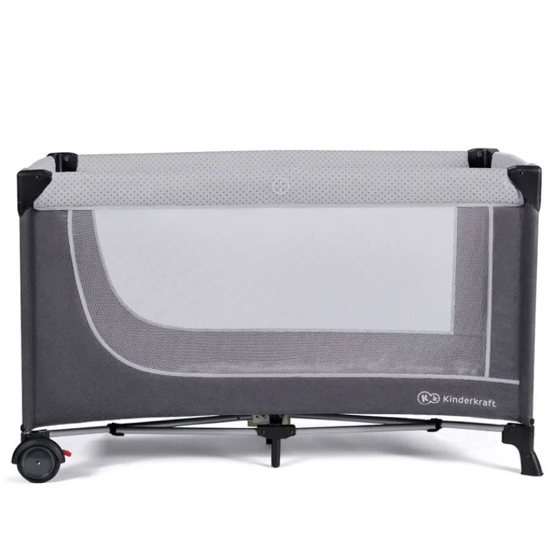 Cuna de viaje 2 alturas Leody Gris*KINDERKRAFT Clearance