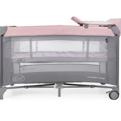 Cuna de viaje dos alturas Complet Rosa*MS Outlet