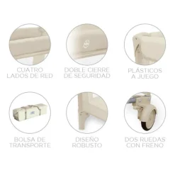 Cuna de viaje Essential Azul*ASALVO Discount