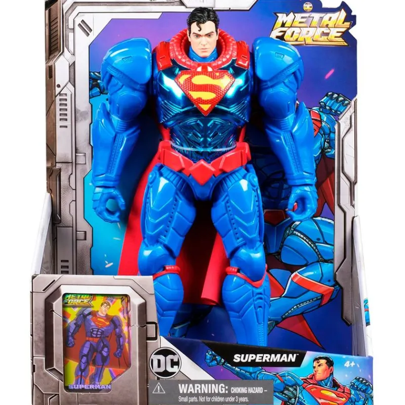 SPIN MASTER Figuras Y Figuras De Acción-DC Metal Force Figura Superman