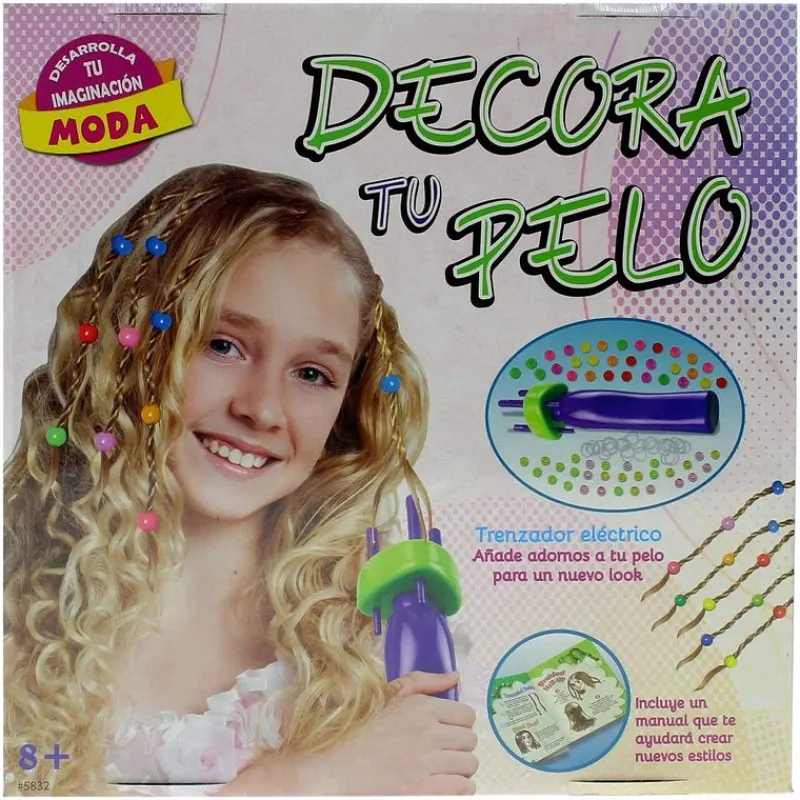 DRIM DISCOUNT Juegos Y Juguetes De Imitación-Decora tu Pelo Trenzador