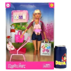 Defa Lucy Muñeca con Bebé y Carrito Surtido*DRIM DISCOUNT Online